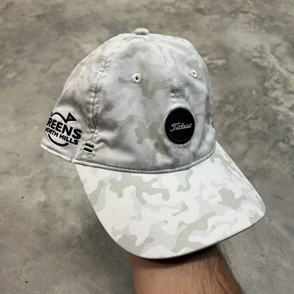 Titleist Hat Montauk Breezer Camouflage Golf Cap Adjustable Lightweight READ DES